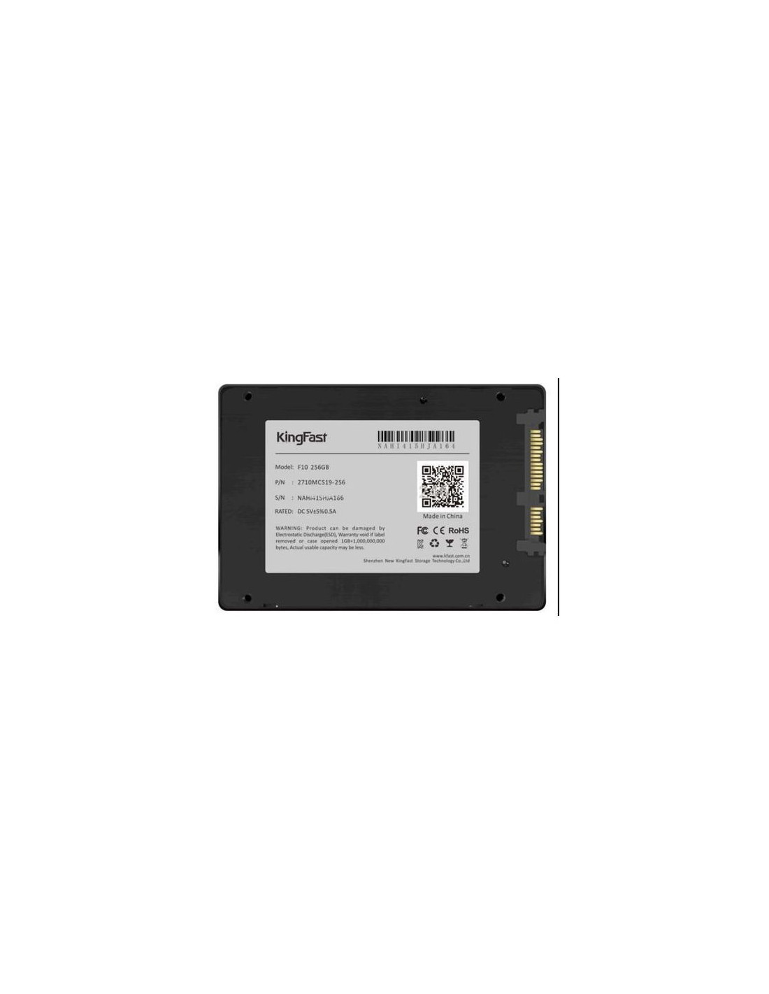 Disque Dur Ssd Kingfast Gb F Pouces Sataiii