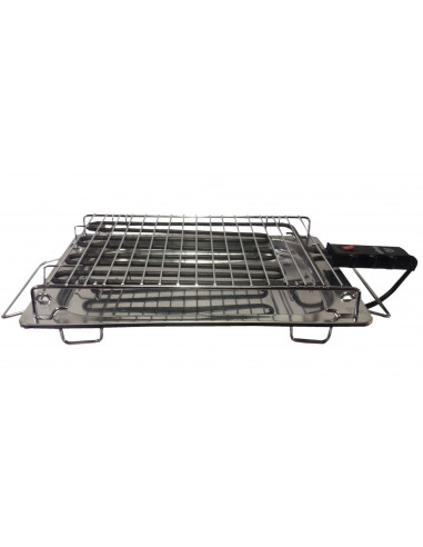 Barbecue électrique ufesal inox 2250W + 6...