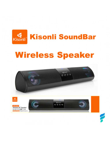 Haut-parleur portable Bluetooth RVB Couleurs...