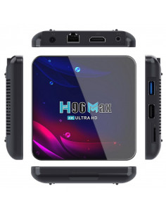 H96 Max V11 4 Go + 32 Go Android 11.0 TV Box RK3318 5G... 2