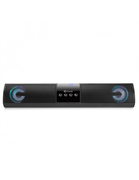Haut-parleur portable Bluetooth RVB Couleurs Éclairage avec Super Bass Kisonli LED-907