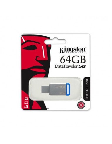 Kingston Clé USB - 64GB - 2.0/3.0/3.1