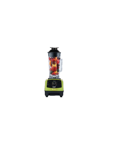 robot mixeur de jus multifonctions 2L fruits, fruits sec, epices, bol plastique Rouge
