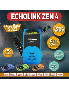 Echolink zen 4 full hd wifi intégré avec iptv et serveur 2
