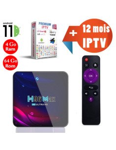 TV Box Android et IPTV Maroc a Prix pas Cher