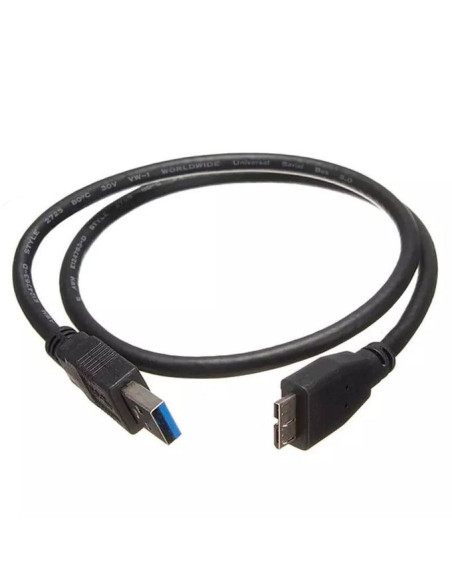 Boîtier de Disque Dur Externe SATA 2.5" USB 3.0 - Noir