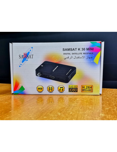 Récepteur satellite Samsat K30 Mini + IPTV 12...