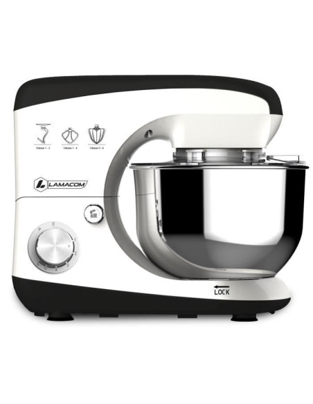 Robot Petrin pâtissier Lamacom multifonction 5,5L 800W