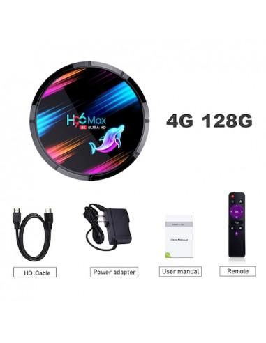 H96 MAX X3 8K Android 10 Smart TV BOX Amlogic...