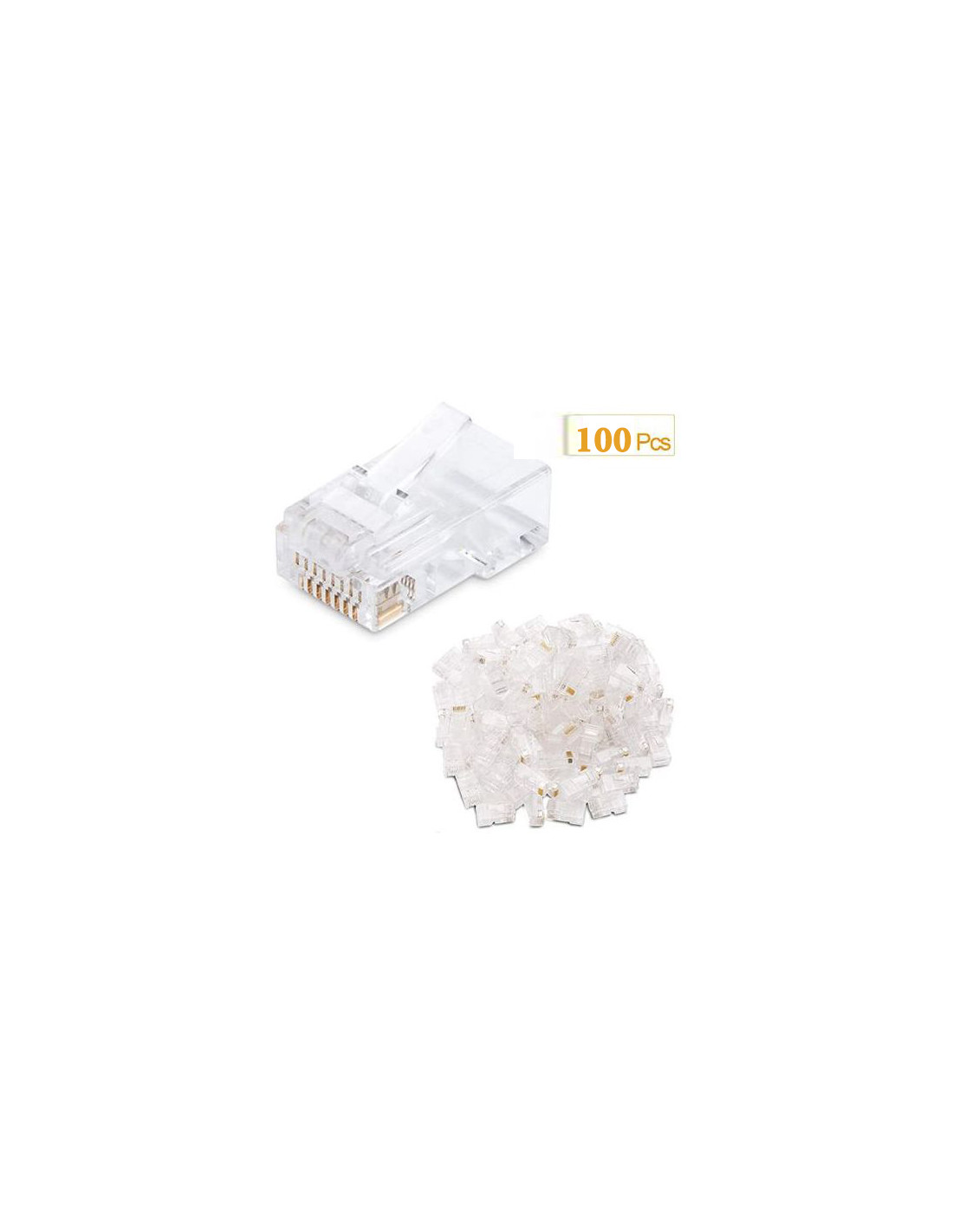 LOT DE 20 CONNECTEURS RJ45 UTP Cat6