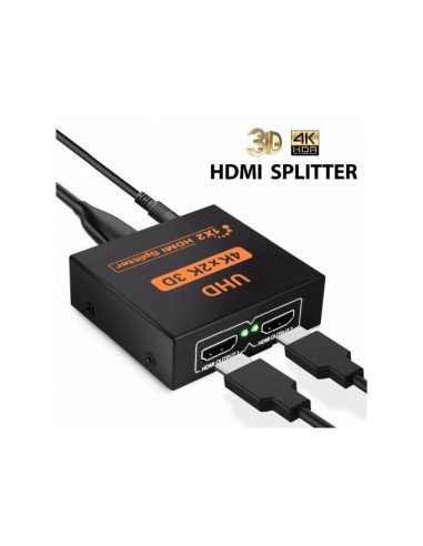 Commutateur répéteur HDMI SPLITTER 1x2 4kx2k 1.4B