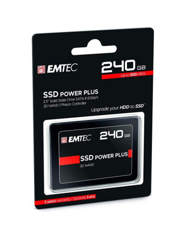 Disque Dur SSD Emtec X150 240GB , SSD Power...