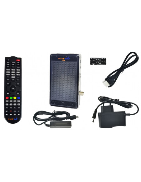 Récepteur satellite Luxe sat lite + iptv 12 Mois + Clé wifi