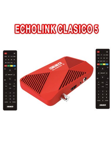 Echolink zen 5 avec 2 télécommande & clé wifi & iptv & serveur