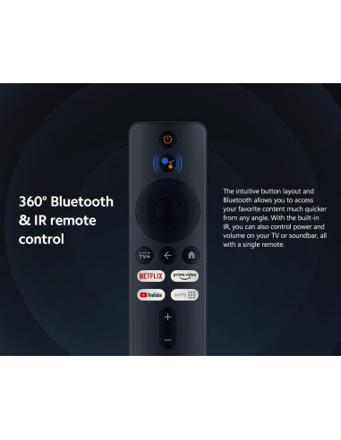 XIAOMI MI TV Box S (2nd Gen) 4K 60FPS Quad-Core...