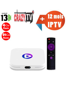 H96 MAX M1 Smart TV Box Android 13 4Gb RAM 64Gb + IPTV 12...