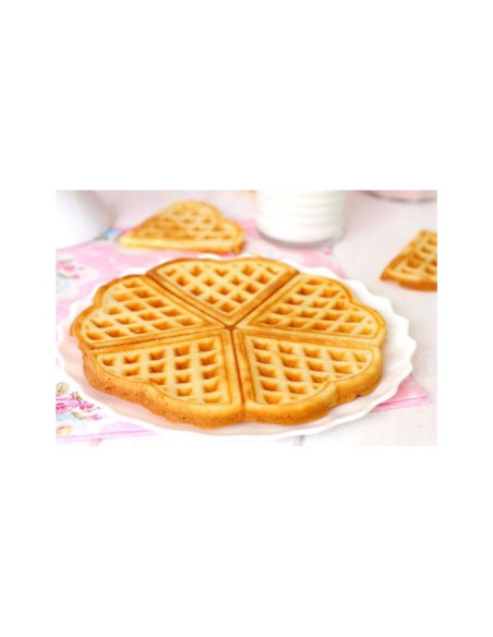 Elite Machine à gaufres, Gaufrier électrique anti-adhésive, Appareil à waffles