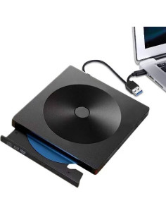 Lecture de Cd externe Usb 3.0 Usb-c Cd/dvd-rw 2