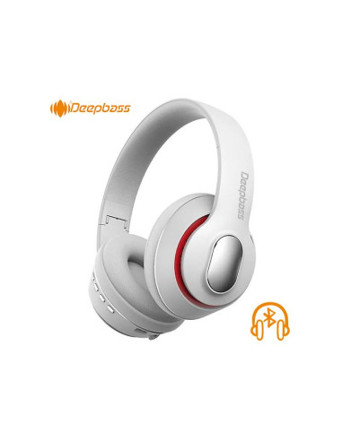 DeepBass R8 ecouteurs Casque Bluetooth V5 + sans fil TSuppor TF Card-FM-Audio - Vert