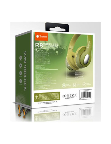 DeepBass R8 ecouteurs Casque Bluetooth V5 +...