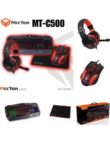 Pack Gaming Meetion C500 – 4en1