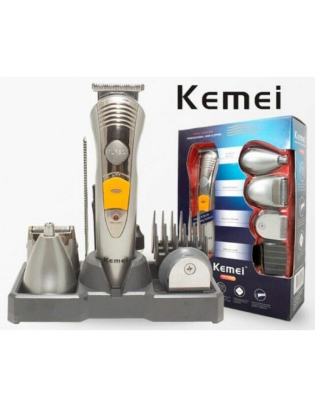 Kemei KM580A Tondeuse 7 en 1 avec accessoires