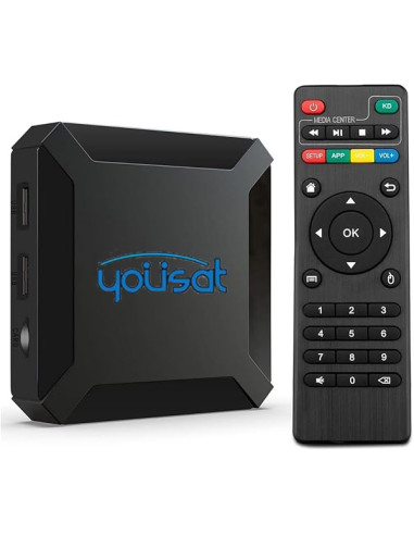 Android tv box x96q yousat 16gb 2gb ram Avec iptv 12 mois