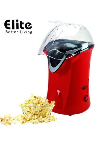 Elite Machine à Popcorn-Electrique Sans huile Rouge + 2 Goblet offert