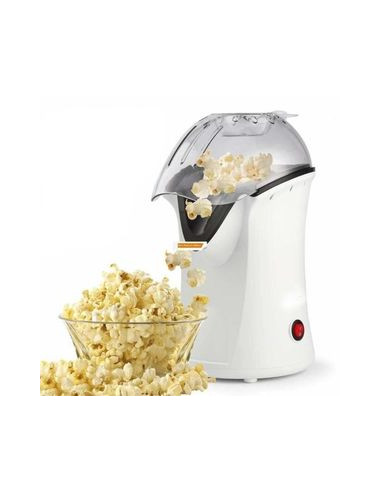 Elite Machine à Popcorn-Electrique Sans huile Blanc + 2 Goblet offert