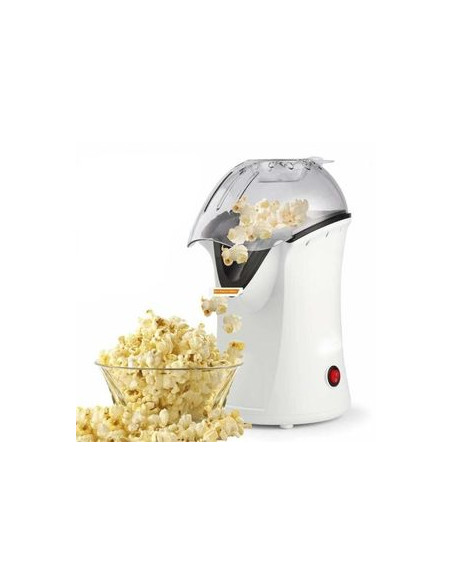 Elite Machine à Popcorn-Electrique Sans huile Blanc + 2 Goblet offert