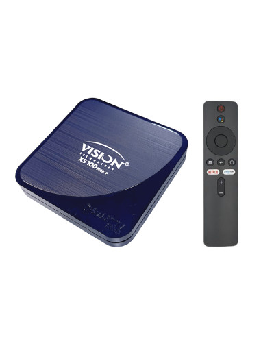 Vision xs 100 mini plus tvbox avec iptv 12 mois