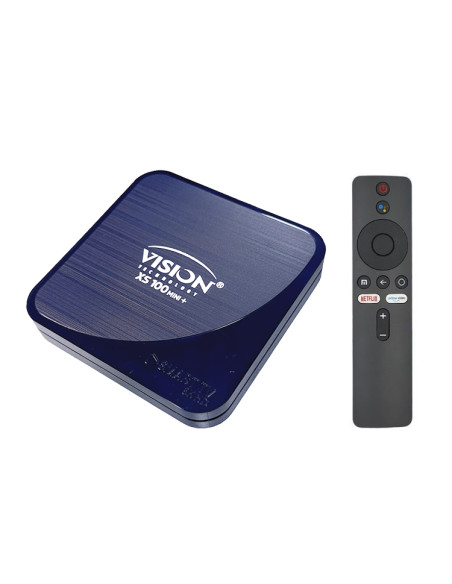 Vision xs 100 mini plus tvbox avec iptv 12 mois
