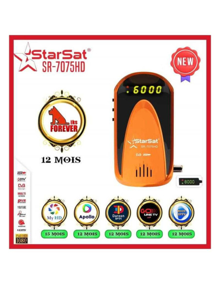 Récepteur Starsat SR-7075HD