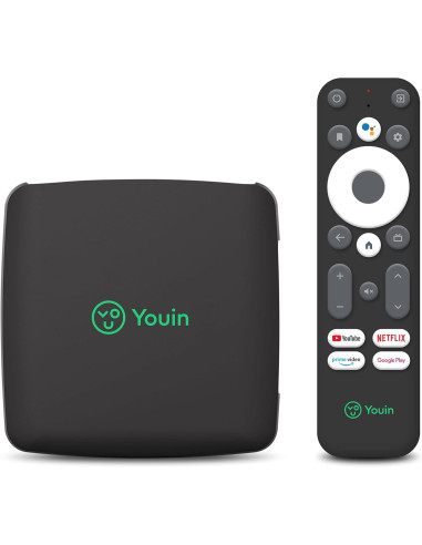 Youin You-Box 4K UHD androidtv 2Gb Ram 32Gb Mémoire