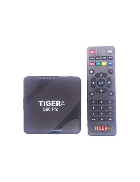 tv box tiger s96 pro 2gb ram 16gb mémoire avec 8 abonnement iptv