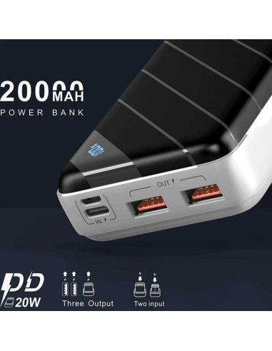 Konfulon Q13P Power Bank 20000mAh
