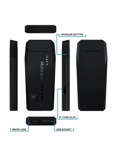 2.4G Wireless Controller Gamepad 64GB, HDMI 4K,...