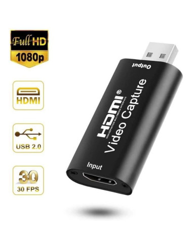 hdmi video capture HD 1080P, HDMI vers USB 2.0