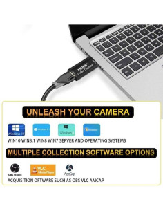 hdmi video capture HD 1080P, HDMI vers USB 2.0 2