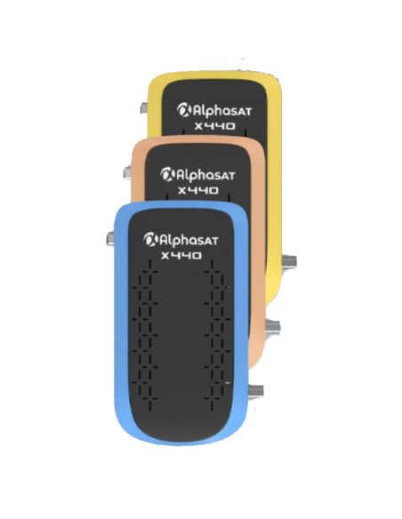Alphasat x440 recepteur satellite numérique