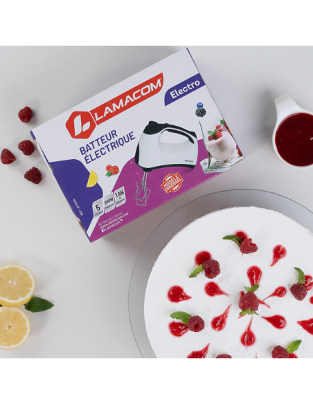 Lamacom Batteur électrique 300 watt