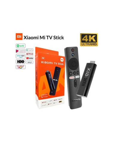 XIAOMI Mi TV Stick 4K Ultra HD - Android TV™ - 2Go/8Go de stockage - Garantie d'un an