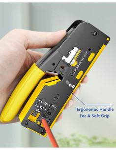 pince à sertir Rj45 RJ11 Cat5 Cat6 Cat7 Cat8 Câble Ethernet 2