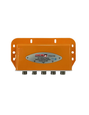 Echolink 41G Pro Max Diseqc Switch - 4 Ports - Orange