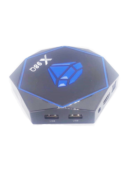 x98Q Tv box 2Gb /16Gb android 15 avec abonnement iptv 12 mois