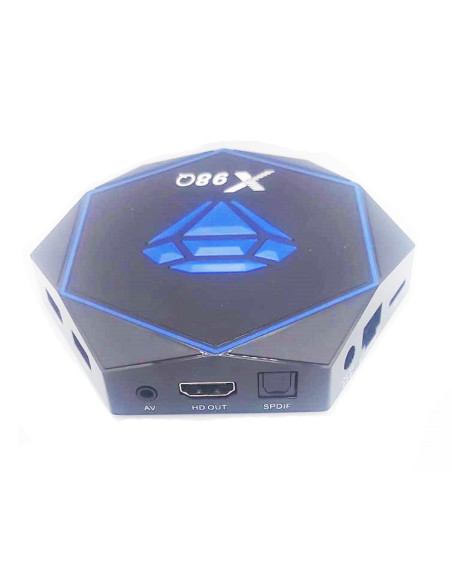 x98Q Tv box 2Gb /16Gb android 15 avec abonnement iptv 12 mois