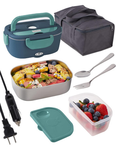 Pack Lunch box Chauffante en inox avec Sacs...