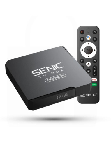 Tv box senic sc-301 android 14 + abonnement smart x2 12 mois