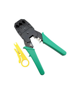 Pince à sertir pour Cable reseau RJ45 / RJ12 / RJ11 + Pince à dénuder