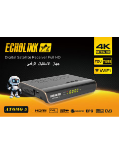 Echolink atomo 5 4k avec android 14 2